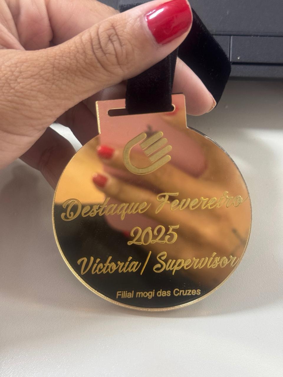 Medalha Destaque Fevereiro 2025