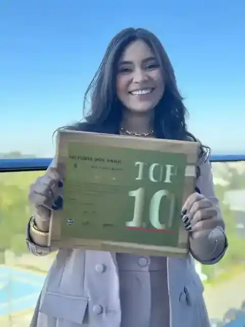 Vitória Gomes com reconhecimento Top 10